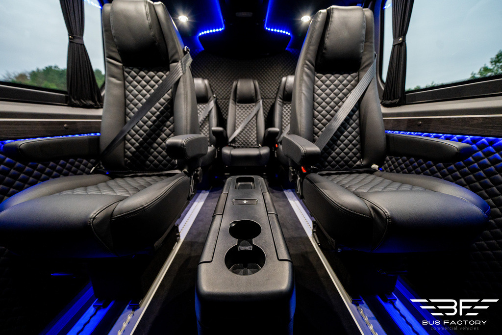 Ny Minibus, Persontransport Mercedes-Benz Sprinter 319 Taxi 6+1 !!: billede 11