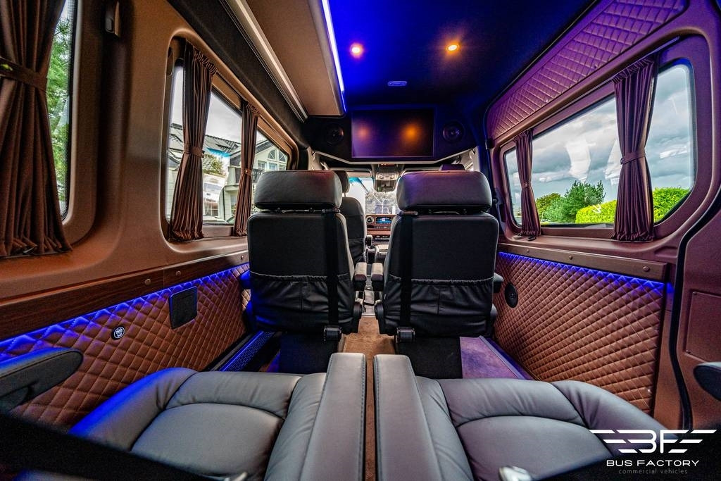 Minibus, Persontransport Mercedes-Benz Sprinter 319, Taxi 8+1 !! VIP !!: billede 17