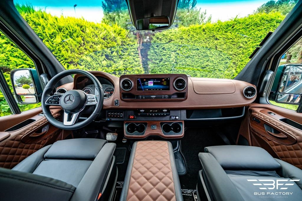 Minibus, Persontransport Mercedes-Benz Sprinter 319, Taxi 8+1 !! VIP !!: billede 9