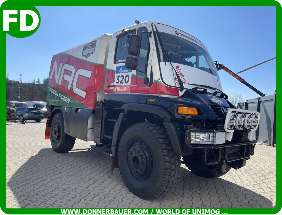 Unimog U400 ex Paris Dakar, Ralley Unimog , mit FIA Wagenpass - Lastbil: billede 2 Unimog U400 ex Paris Dakar, Ralley Unimog , mit FIA Wagenpass - Lastbil: billede 2