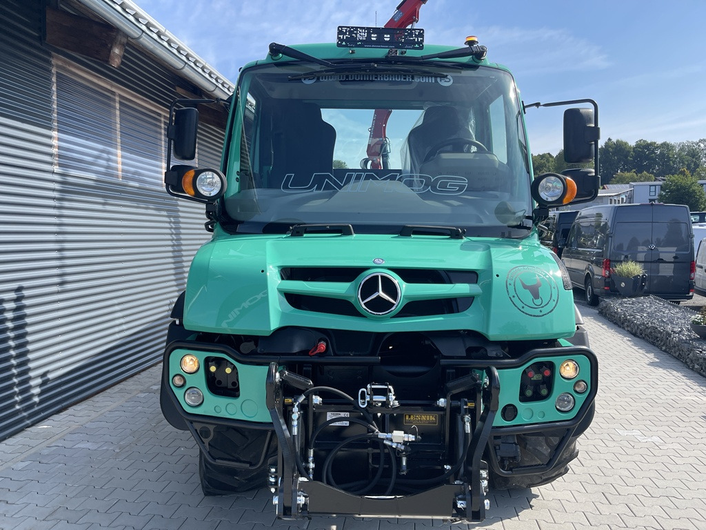 Unimog U318 - UHN mit Ladekran und Forstgreifer , Traumzustand - Lastbil med kran: billede 4 Unimog U318 - UHN mit Ladekran und Forstgreifer , Traumzustand - Lastbil med kran: billede 4