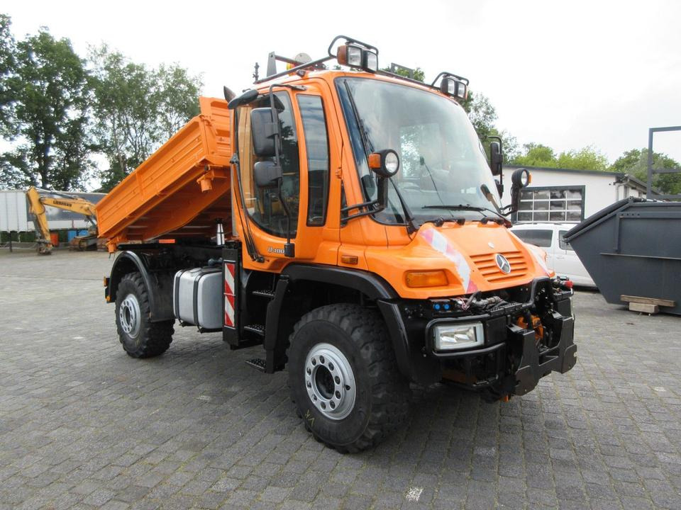 Unimog U 400, DSK., Langer Radstand, Klima - Tipvogn lastbil: billede 4 Unimog U 400, DSK., Langer Radstand, Klima - Tipvogn lastbil: billede 4