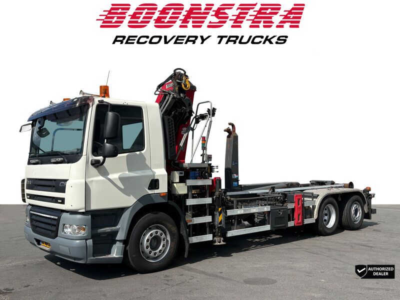 DAF CF 85.360 6x2 VDL Haakarm HMF 2200 K3 22 Ton Kraan 277.000km!!! Remote! - Lastbil med kran: billede 5 DAF CF 85.360 6x2 VDL Haakarm HMF 2200 K3 22 Ton Kraan 277.000km!!! Remote! - Lastbil med kran: billede 5
