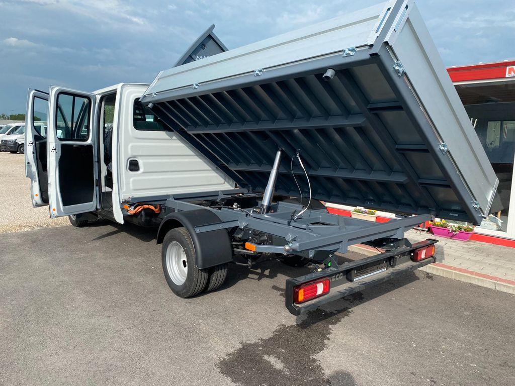 Iveco 35C18H Doka Fahrgestell 3750mm Kipper SOFORT Iveco 35C18H Doka Dreiseitenkipper3750mm SOFORT - Ladbil med tip, Mandskabsbil: billede 2 Iveco 35C18H Doka Fahrgestell 3750mm Kipper SOFORT Iveco 35C18H Doka Dreiseitenkipper3750mm SOFORT - Ladbil med tip, Mandskabsbil: billede 2