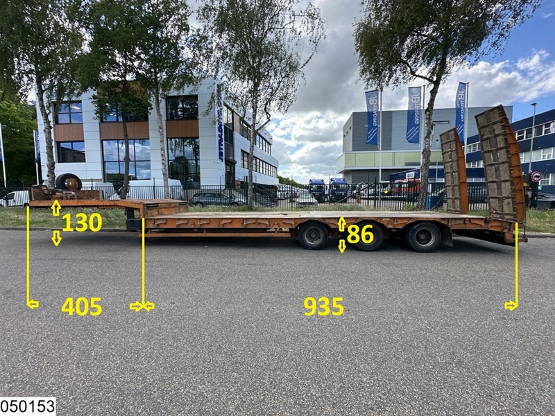 ASCA Lowbed 48.000 KG, Steelsuspension - Nedbygget platform sættevogn: billede 2 ASCA Lowbed 48.000 KG, Steelsuspension - Nedbygget platform sættevogn: billede 2