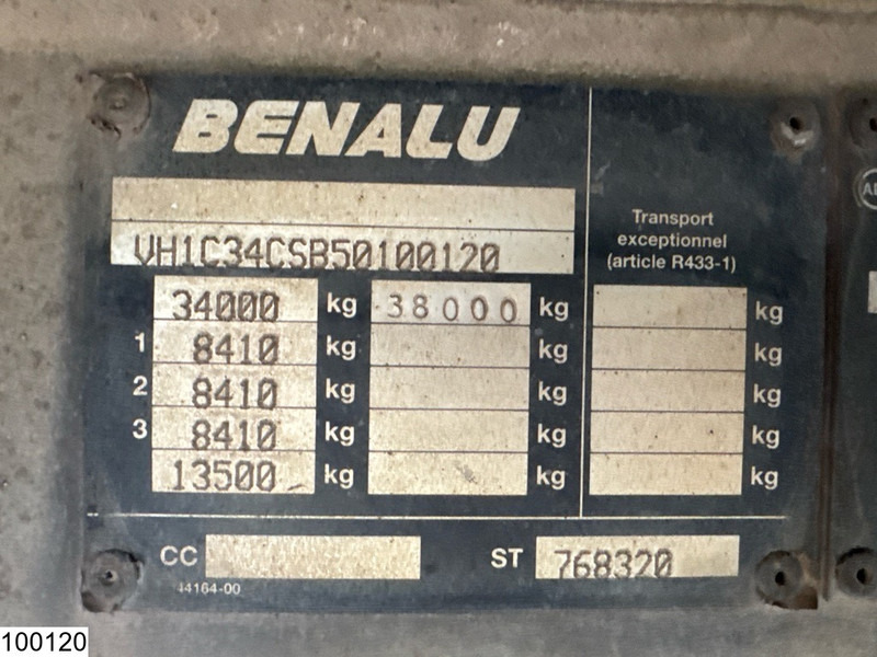 Benalu kipper 25.6 m3 - Tipvogn sættevogn: billede 4 Benalu kipper 25.6 m3 - Tipvogn sættevogn: billede 4