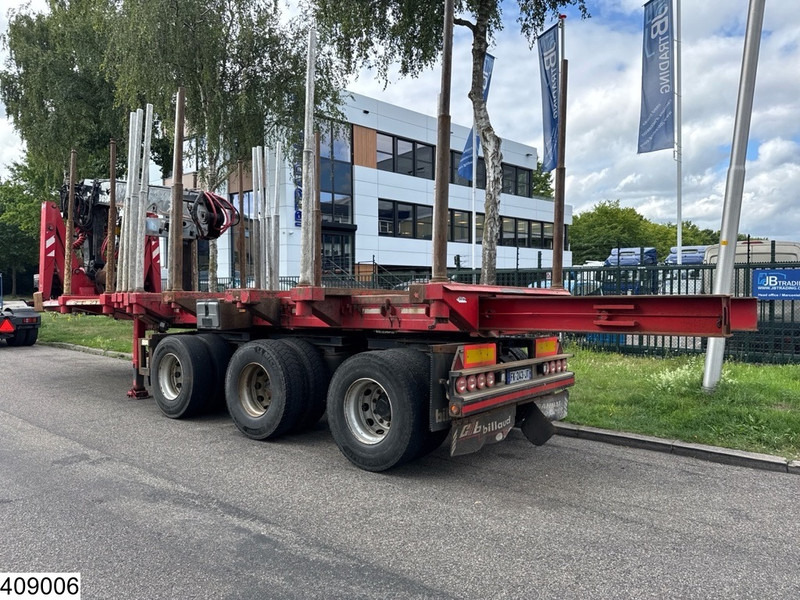 Billaud Chassis Wood transport, Jonsered, Extendable. - Sættevogn til tømmer: billede 3 Billaud Chassis Wood transport, Jonsered, Extendable. - Sættevogn til tømmer: billede 3