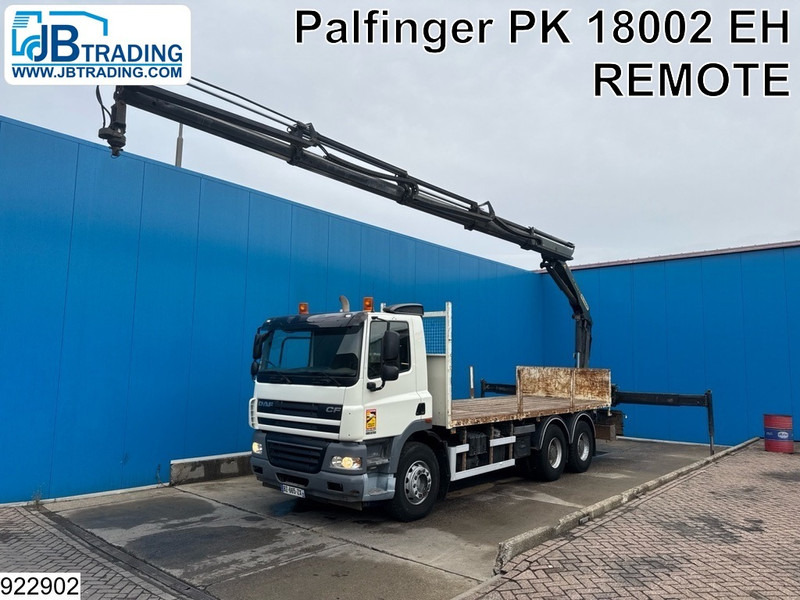 DAF 85 CF 410 6x4, EURO 5, Palfinger, Steel suspension - Lastbil med lad, Lastbil med kran: billede 1 DAF 85 CF 410 6x4, EURO 5, Palfinger, Steel suspension - Lastbil med lad, Lastbil med kran: billede 1