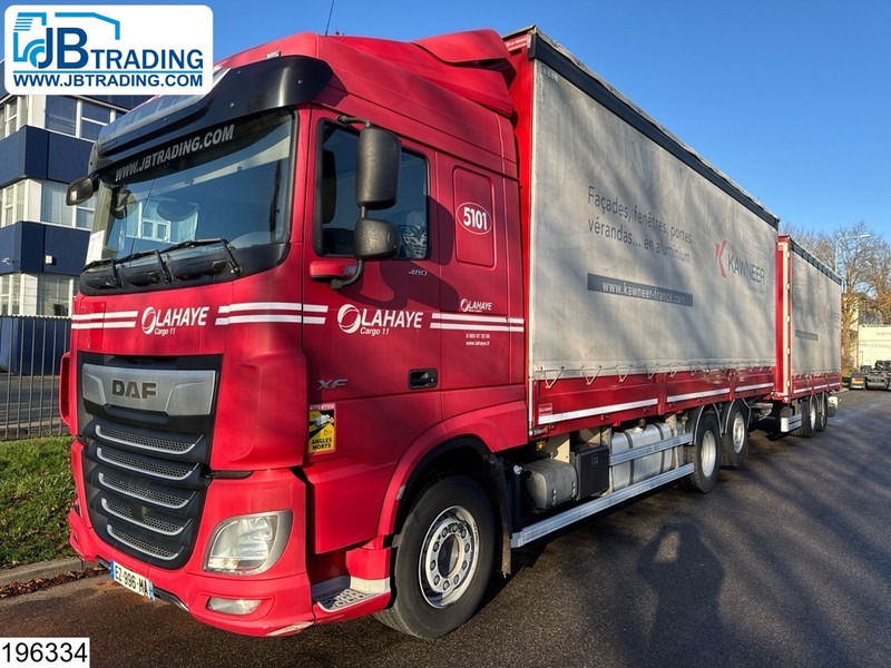 DAF XF 480 6x2, EURO 6, Combi, Dhollandia, 110 m3 - Lastbil med presenning: billede 1 DAF XF 480 6x2, EURO 6, Combi, Dhollandia, 110 m3 - Lastbil med presenning: billede 1