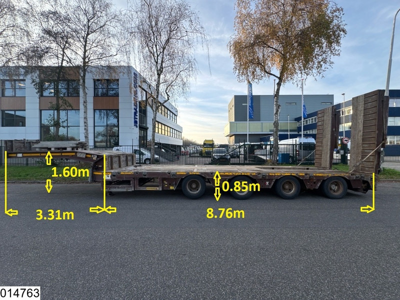 Faymonville Lowbed 74,800 kg, Extendable, Steering axle, Remote - Nedbygget platform sættevogn: billede 2 Faymonville Lowbed 74,800 kg, Extendable, Steering axle, Remote - Nedbygget platform sættevogn: billede 2