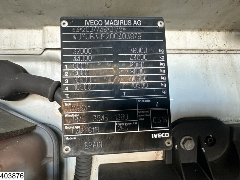 Lastbil med lad, Lastbil med kran Iveco X-Way 360 8x4, EURO 6, Palfinger, Remote, Steel suspenion: billede 7 Lastbil med lad, Lastbil med kran Iveco X-Way 360 8x4, EURO 6, Palfinger, Remote, Steel suspenion: billede 7