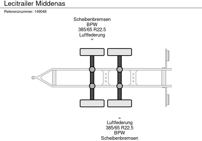 Ladtrailer Lecitrailer Middenas: billede 14 Ladtrailer Lecitrailer Middenas: billede 14