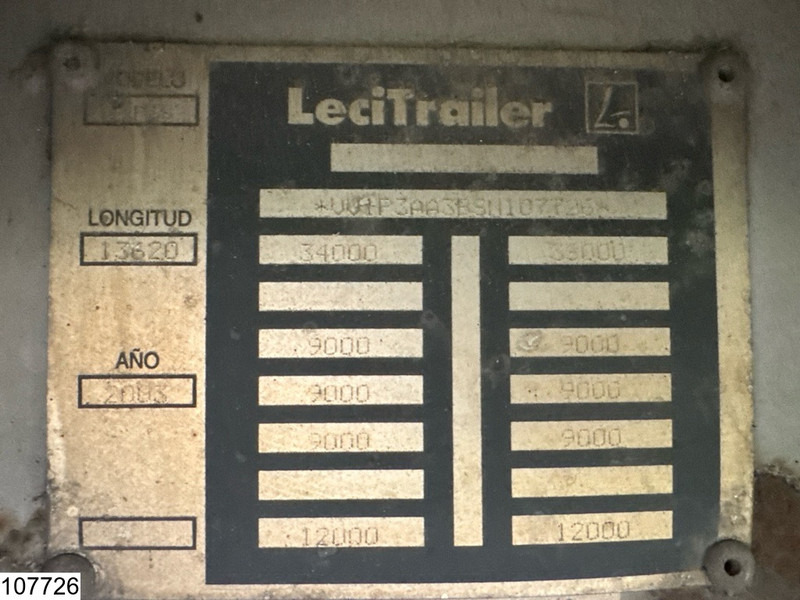 Lecitrailer Tautliner lift axle - Gardintrailer: billede 4 Lecitrailer Tautliner lift axle - Gardintrailer: billede 4