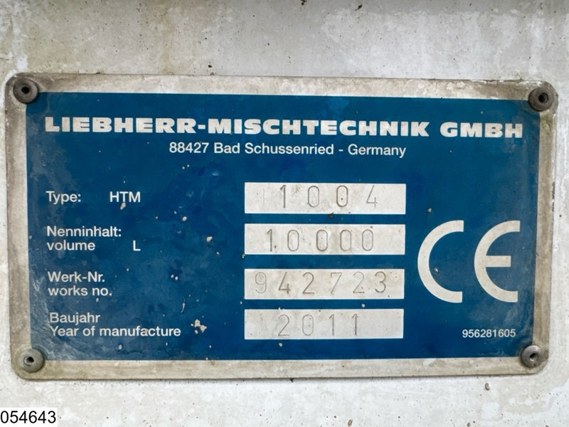 Liebherr Betonmixer Liebherr 10m3 - Betontrailer: billede 5 Liebherr Betonmixer Liebherr 10m3 - Betontrailer: billede 5