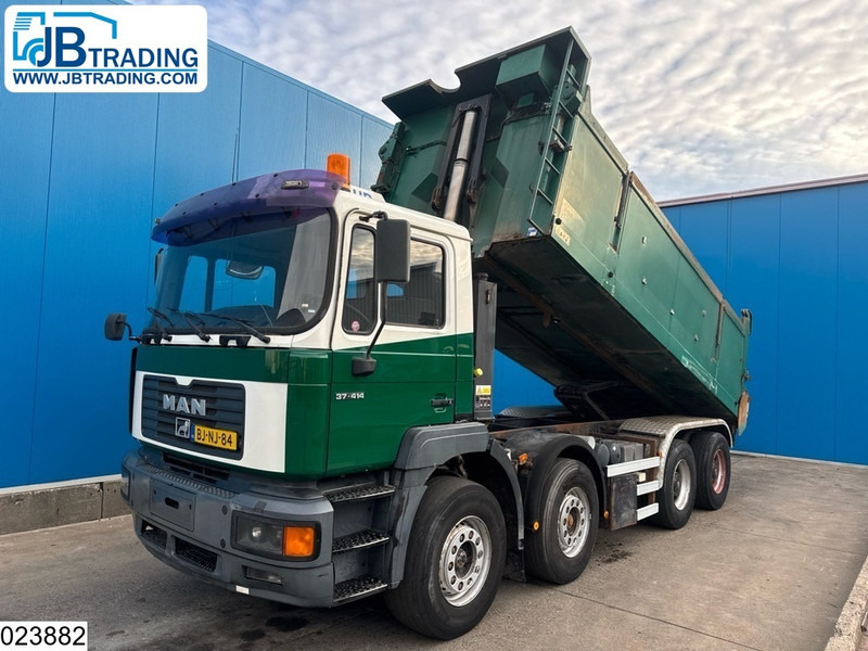 MAN 37 414 8x4, EURO 2, Manual, Leaf suspension - Tipvogn lastbil: billede 1 MAN 37 414 8x4, EURO 2, Manual, Leaf suspension - Tipvogn lastbil: billede 1