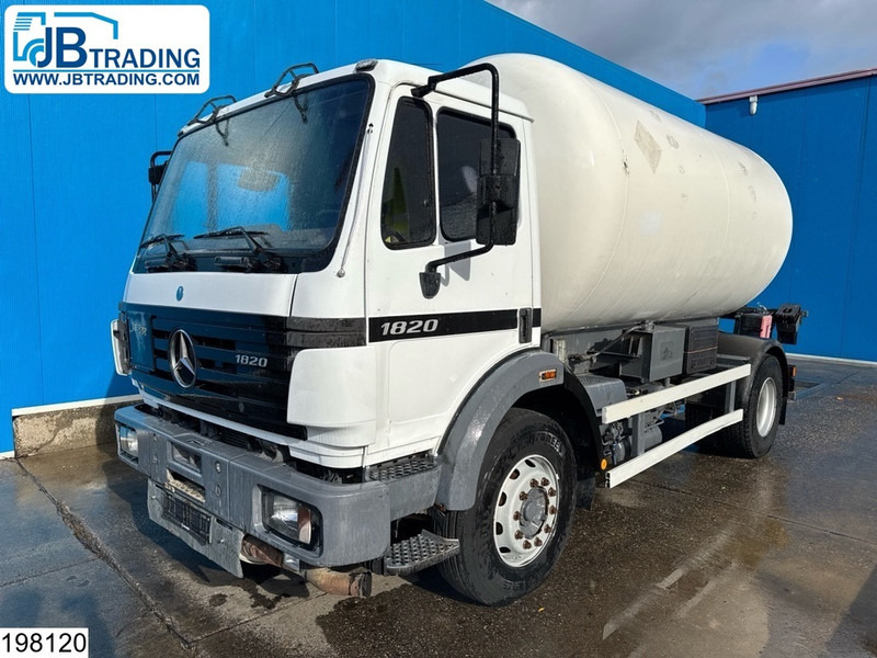 Mercedes-Benz 1820 15375 Liter, LPG GPL, Gastank, Steel suspension - Tankbil: billede 1 Mercedes-Benz 1820 15375 Liter, LPG GPL, Gastank, Steel suspension - Tankbil: billede 1