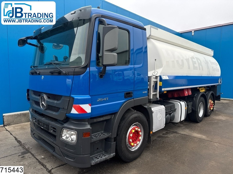 Mercedes-Benz Actros 2541 6x2, EURO 5, ADR, 20.550 Liter, 4 Comp - Tankbil: billede 1 Mercedes-Benz Actros 2541 6x2, EURO 5, ADR, 20.550 Liter, 4 Comp - Tankbil: billede 1