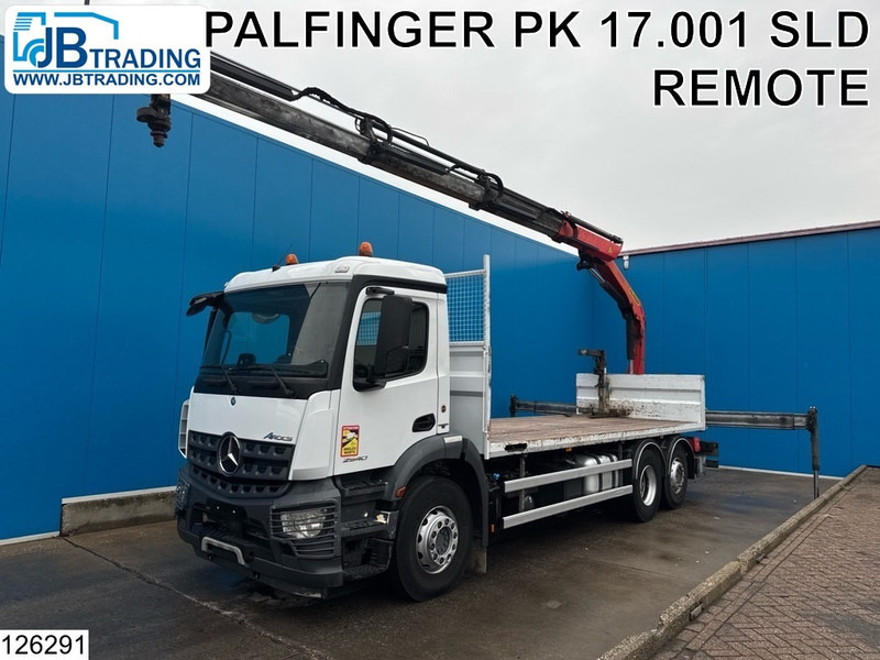 Mercedes-Benz Arocs 2540 6x2, EURO 6, Palfinger, Remote - Lastbil med lad, Lastbil med kran: billede 1 Mercedes-Benz Arocs 2540 6x2, EURO 6, Palfinger, Remote - Lastbil med lad, Lastbil med kran: billede 1