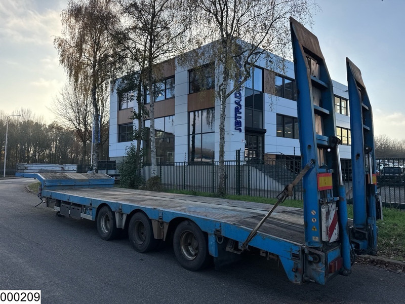 Nooteboom Lowbed 34.000Kg, Steering axle - Nedbygget platform sættevogn: billede 4 Nooteboom Lowbed 34.000Kg, Steering axle - Nedbygget platform sættevogn: billede 4