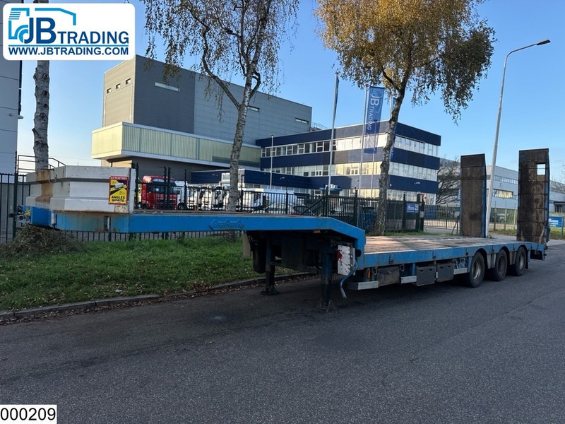 Nooteboom Lowbed 34.000Kg, Steering axle - Nedbygget platform sættevogn: billede 1 Nooteboom Lowbed 34.000Kg, Steering axle - Nedbygget platform sættevogn: billede 1