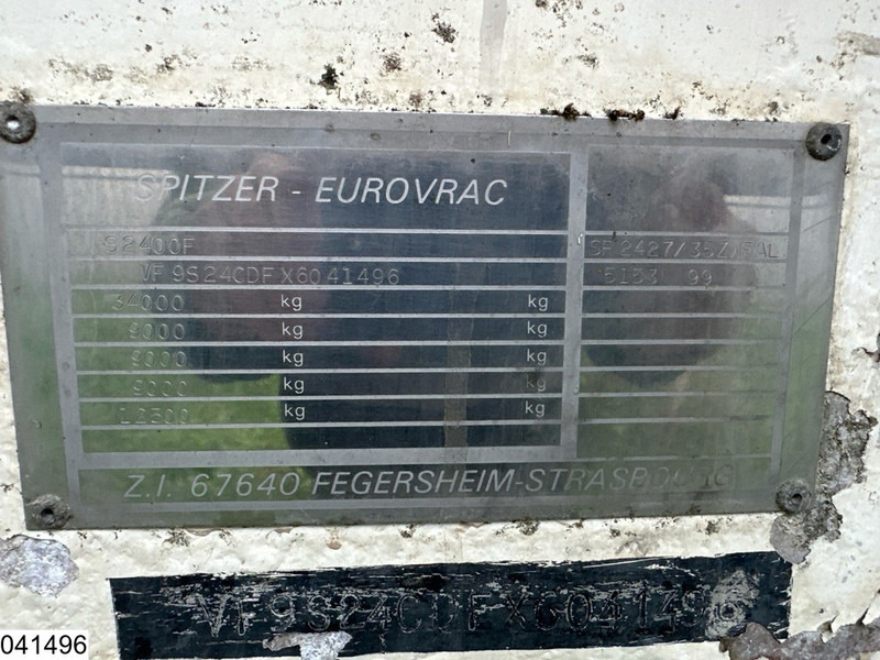 SPITZER Silo 60300 Liter SILO / FUEL - Tanksættevogn: billede 4 SPITZER Silo 60300 Liter SILO / FUEL - Tanksættevogn: billede 4