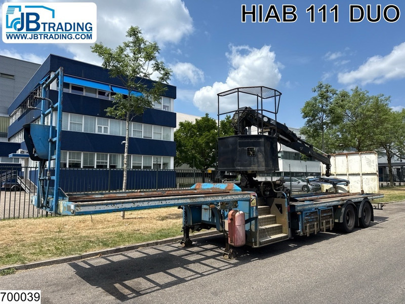 Samro open laadbak Hiab - Åben sættevogn: billede 1 Samro open laadbak Hiab - Åben sættevogn: billede 1
