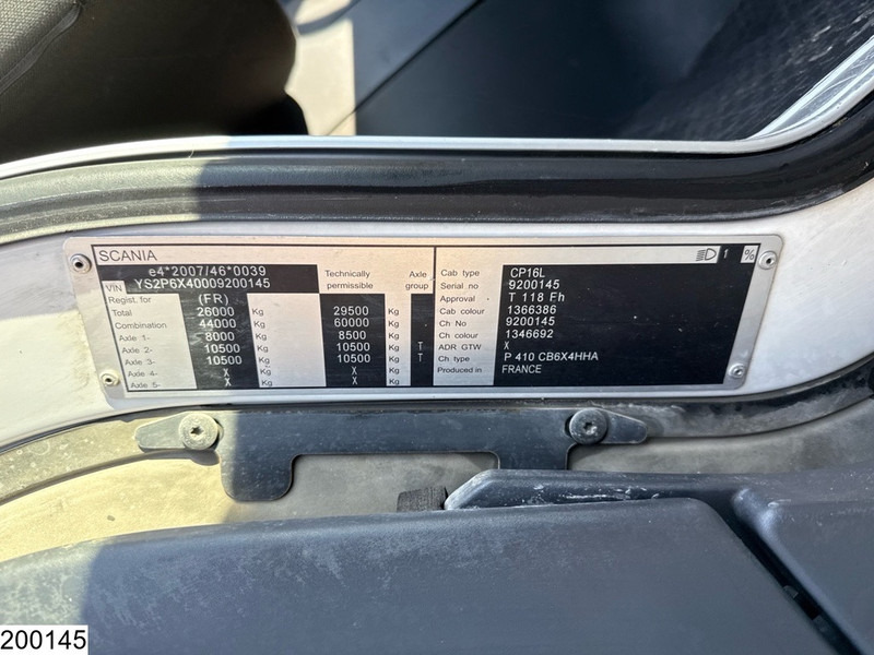 Lastbil med lad, Lastbil med kran Scania P 410 6x4, EURO 6, Retarder, HIAB, Remote: billede 12 Lastbil med lad, Lastbil med kran Scania P 410 6x4, EURO 6, Retarder, HIAB, Remote: billede 12