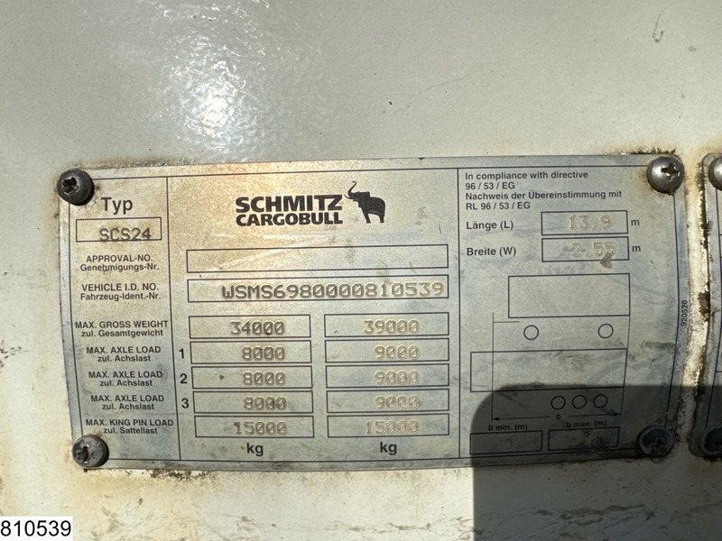 Schmitz Cargobull open laadbak - Åben sættevogn: billede 4 Schmitz Cargobull open laadbak - Åben sættevogn: billede 4