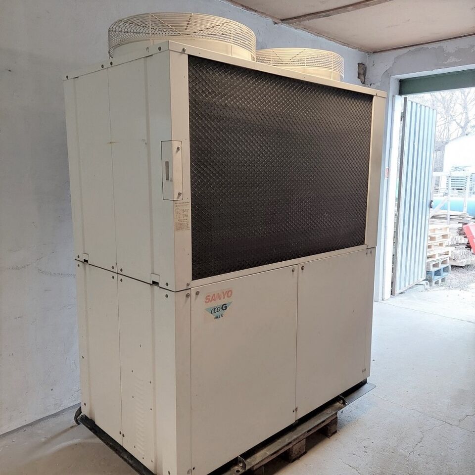 Gázüzemű, hőszivattyús klíma 56kw SANYO ECO G GHP VRF ipari klíma /ct692 - Industriklimaanlæg: billede 2 Gázüzemű, hőszivattyús klíma 56kw SANYO ECO G GHP VRF ipari klíma /ct692 - Industriklimaanlæg: billede 2
