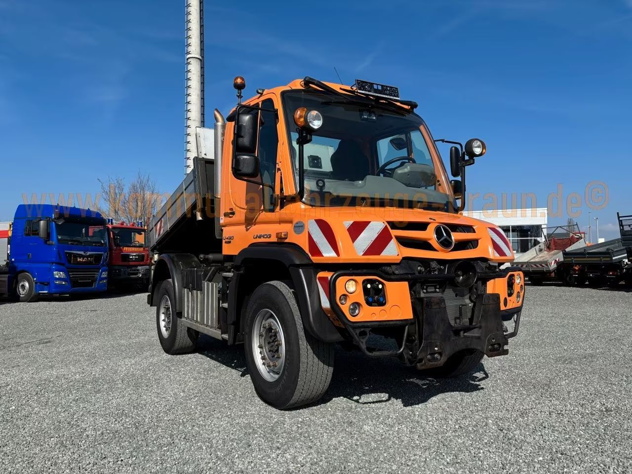 Unimog U430 UGE*Kipper*VarioPilot*Hydrostat*EAS*Euro 6 - Tipvogn lastbil: billede 1 Unimog U430 UGE*Kipper*VarioPilot*Hydrostat*EAS*Euro 6 - Tipvogn lastbil: billede 1