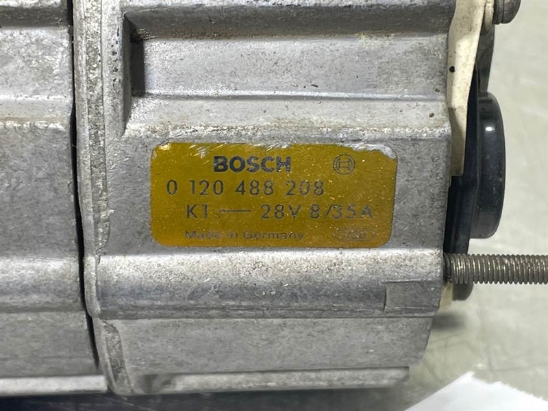 Bosch 0120488208-28V 35A-Alternator/Lichtmaschine/Dynamo - Motor for Entreprenørmaskin: billede 4 Bosch 0120488208-28V 35A-Alternator/Lichtmaschine/Dynamo - Motor for Entreprenørmaskin: billede 4