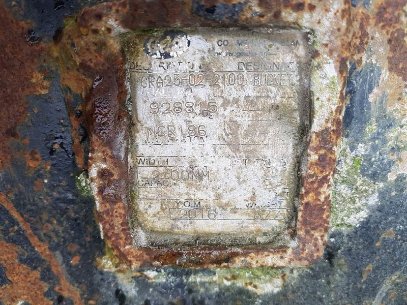 GEITH MCR 186-2,10 mtr-Bucket/Tieflöffel/Dichte bak - Skovl: billede 3 GEITH MCR 186-2,10 mtr-Bucket/Tieflöffel/Dichte bak - Skovl: billede 3