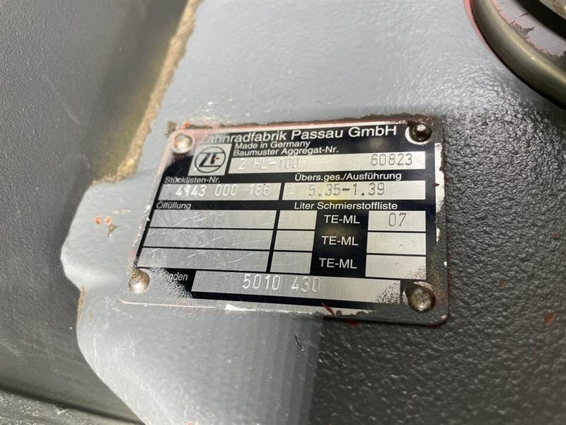 Liebherr A924B-5010430-Transmission with pump - Gearkasse for Entreprenørmaskin: billede 5 Liebherr A924B-5010430-Transmission with pump - Gearkasse for Entreprenørmaskin: billede 5