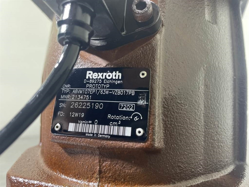 Manitou MT14/1840-Rexroth A6VM107EP1/63W-Drive motor - Hydraulik for Entreprenørmaskin: billede 4 Manitou MT14/1840-Rexroth A6VM107EP1/63W-Drive motor - Hydraulik for Entreprenørmaskin: billede 4