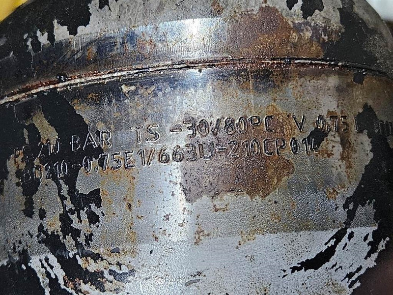 New Holland W110C-Hydac SBO210-0,75E1/663U-Accumulator - Hydraulik for Entreprenørmaskin: billede 3 New Holland W110C-Hydac SBO210-0,75E1/663U-Accumulator - Hydraulik for Entreprenørmaskin: billede 3