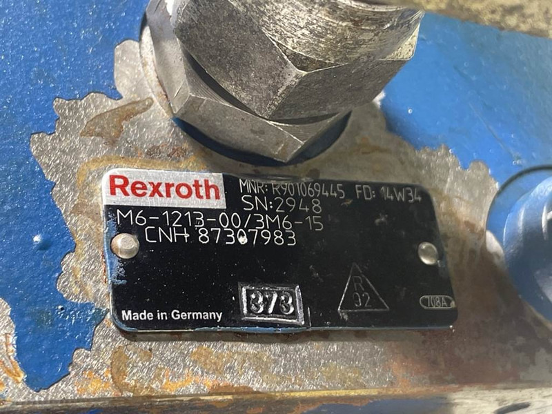 New Holland W110C-Rexroth M6-1213-00/3M6-Valve/Ventile - Hydraulik for Entreprenørmaskin: billede 4 New Holland W110C-Rexroth M6-1213-00/3M6-Valve/Ventile - Hydraulik for Entreprenørmaskin: billede 4
