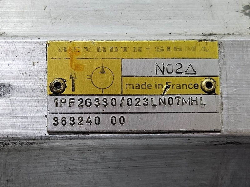 Rexroth 1PF2G330/023RD07MBK - Gearpump/Zahnradpumpe - Hydraulik for Entreprenørmaskin: billede 5 Rexroth 1PF2G330/023RD07MBK - Gearpump/Zahnradpumpe - Hydraulik for Entreprenørmaskin: billede 5