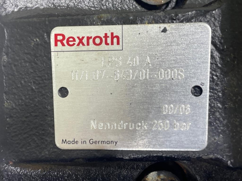 Ny Hydraulik for Entreprenørmaskin Rexroth LAGU160/80-13 - R901115867-Steering unit/Orbitrol: billede 8 Ny Hydraulik for Entreprenørmaskin Rexroth LAGU160/80-13 - R901115867-Steering unit/Orbitrol: billede 8