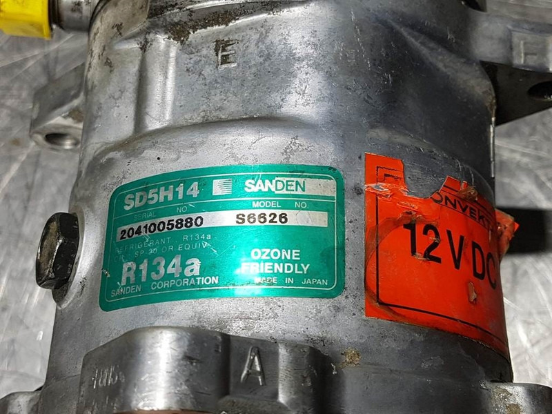 SANDEN SD5H14-S6626-Compressor/Kompressor/Aircopom - A/C kompressor for Entreprenørmaskin: billede 4 SANDEN SD5H14-S6626-Compressor/Kompressor/Aircopom - A/C kompressor for Entreprenørmaskin: billede 4