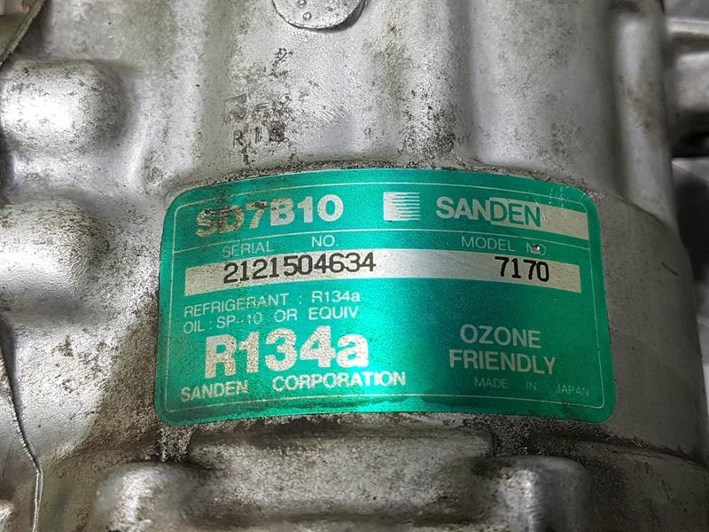 SANDEN SD7B10-7170-Compressor/Kompressor/Aircopomp - A/C kompressor for Entreprenørmaskin: billede 4 SANDEN SD7B10-7170-Compressor/Kompressor/Aircopomp - A/C kompressor for Entreprenørmaskin: billede 4