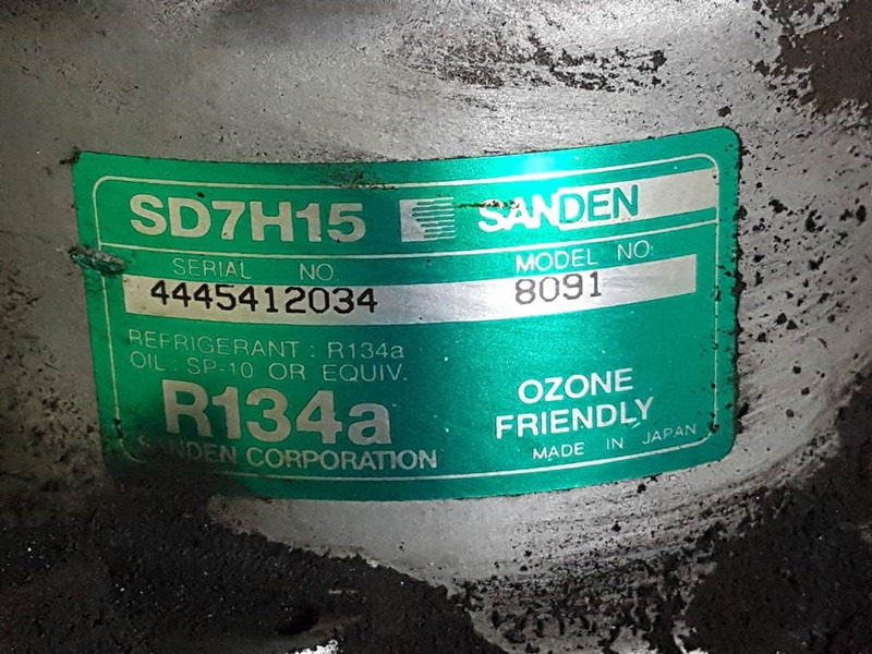 SANDEN SD7H15-8091-Compressor/Kompressor/Aircopomp - A/C kompressor for Entreprenørmaskin: billede 4 SANDEN SD7H15-8091-Compressor/Kompressor/Aircopomp - A/C kompressor for Entreprenørmaskin: billede 4