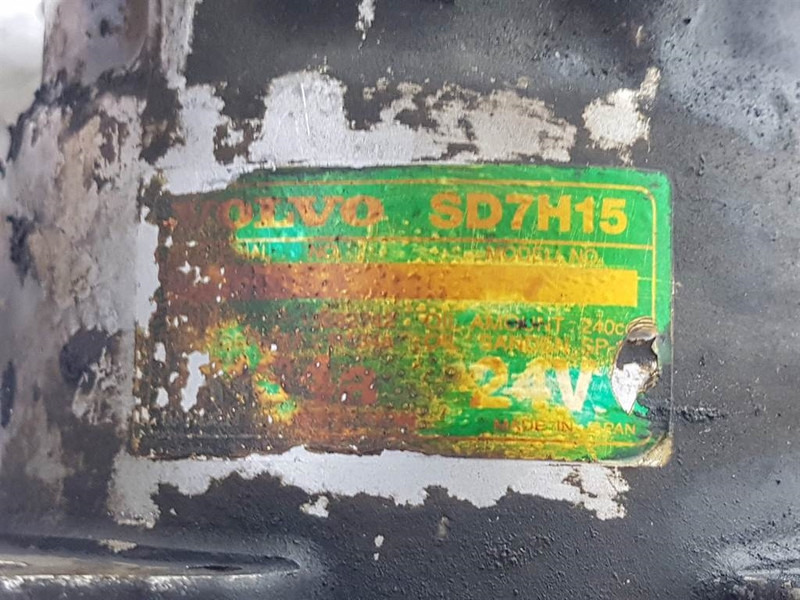 Volvo -Sanden SD7H15-Compressor/Kompressor/Aircopomp - A/C kompressor for Entreprenørmaskin: billede 4 Volvo -Sanden SD7H15-Compressor/Kompressor/Aircopomp - A/C kompressor for Entreprenørmaskin: billede 4