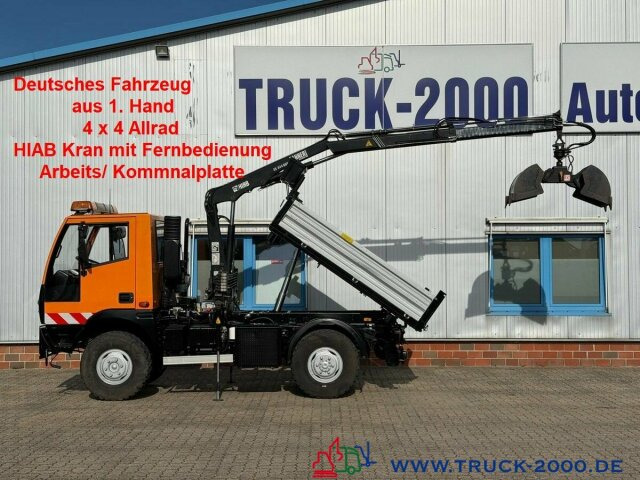 Multicar BSI 4x4 Kran FB 5.+ 6.Steuerkreis Kommunalplatte - Ladbil med tip: billede 1 Multicar BSI 4x4 Kran FB 5.+ 6.Steuerkreis Kommunalplatte - Ladbil med tip: billede 1