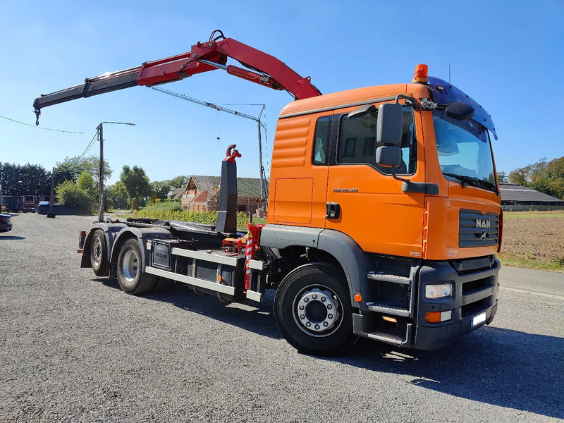 MAN TGA 28.310 Container / Fassi F130 - Lastbil kroghejs, Lastbil med kran: billede 1 MAN TGA 28.310 Container / Fassi F130 - Lastbil kroghejs, Lastbil med kran: billede 1