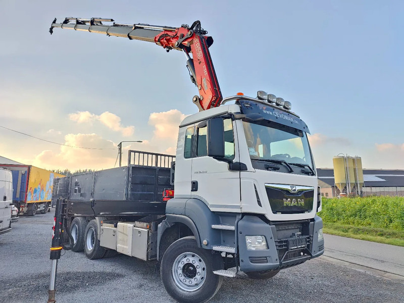 MAN TGS 35.500 Tridem 8x4 Euro6 Kipper Kraan Fassi F365 - Tipvogn lastbil, Lastbil med kran: billede 1 MAN TGS 35.500 Tridem 8x4 Euro6 Kipper Kraan Fassi F365 - Tipvogn lastbil, Lastbil med kran: billede 1