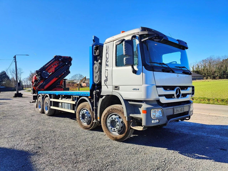 Mercedes-Benz Actros 4151 V8 8x4 Palfinger PK78002 + Flyjib PJ170 - Lastbil med lad, Lastbil med kran: billede 2 Mercedes-Benz Actros 4151 V8 8x4 Palfinger PK78002 + Flyjib PJ170 - Lastbil med lad, Lastbil med kran: billede 2