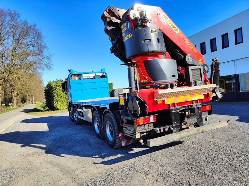 Mercedes-Benz Actros 4151 V8 8x4 Palfinger PK78002 + Flyjib PJ170 - Lastbil med lad, Lastbil med kran: billede 4 Mercedes-Benz Actros 4151 V8 8x4 Palfinger PK78002 + Flyjib PJ170 - Lastbil med lad, Lastbil med kran: billede 4