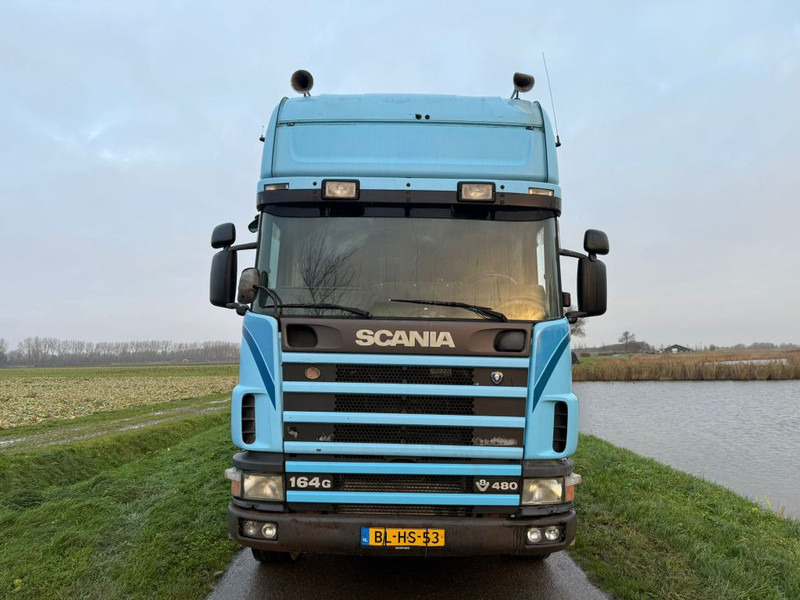 Scania R164 GB6X2NA 480 - Lastbil med wirehejs: billede 4 Scania R164 GB6X2NA 480 - Lastbil med wirehejs: billede 4