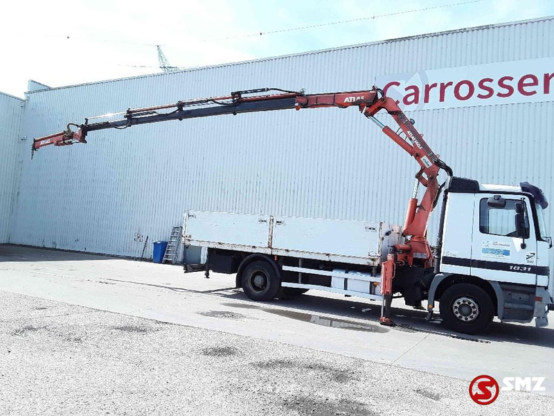 Mercedes-Benz Actros 1831 Atlas Ak140.1A4+remote lames steel 165000km - Lastbil med lad, Lastbil med kran: billede 4 Mercedes-Benz Actros 1831 Atlas Ak140.1A4+remote lames steel 165000km - Lastbil med lad, Lastbil med kran: billede 4