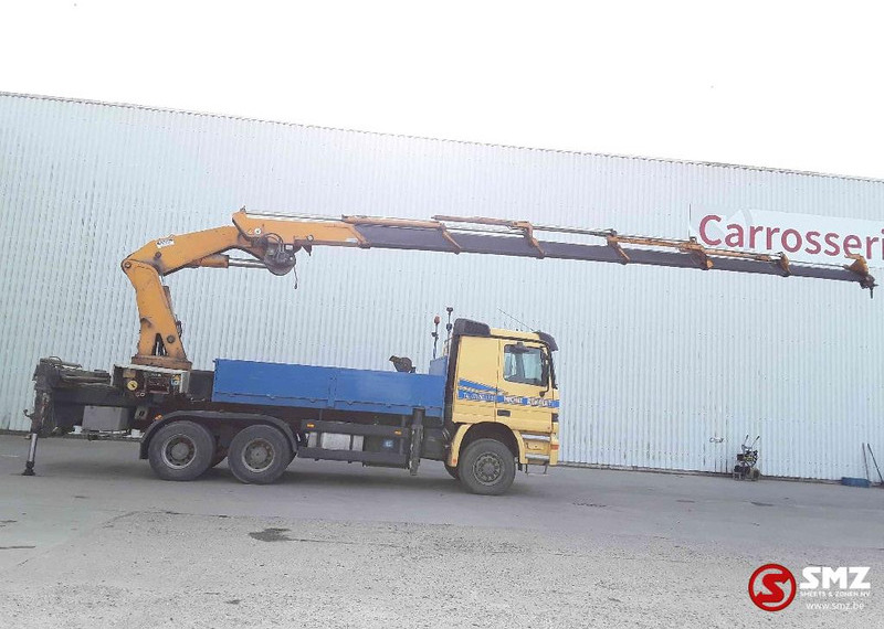 Mercedes-Benz Actros 3340 6x6 Effer 680 6s ext/remote 338'km - Lastbil med lad, Lastbil med kran: billede 4 Mercedes-Benz Actros 3340 6x6 Effer 680 6s ext/remote 338'km - Lastbil med lad, Lastbil med kran: billede 4